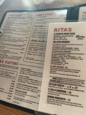 Menu photo 1 The County Line Austin, TX