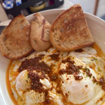 Juniper Table - Turkish eggs - New American Near Me - Palm Springs, California Juniper Table - Turkish eggs - New American Near Me - Palm Springs, California