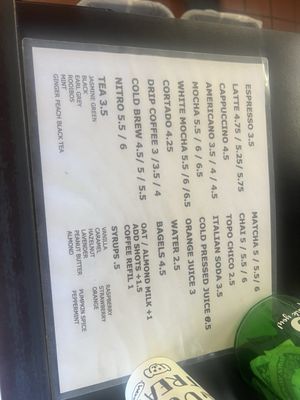 Menu photo 2 Ocean Beach Coffee and plants San Diego, CA Menu photo 2 Ocean Beach Coffee and plants San Diego, CA