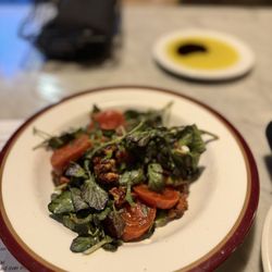 Mizuna - Beet salad