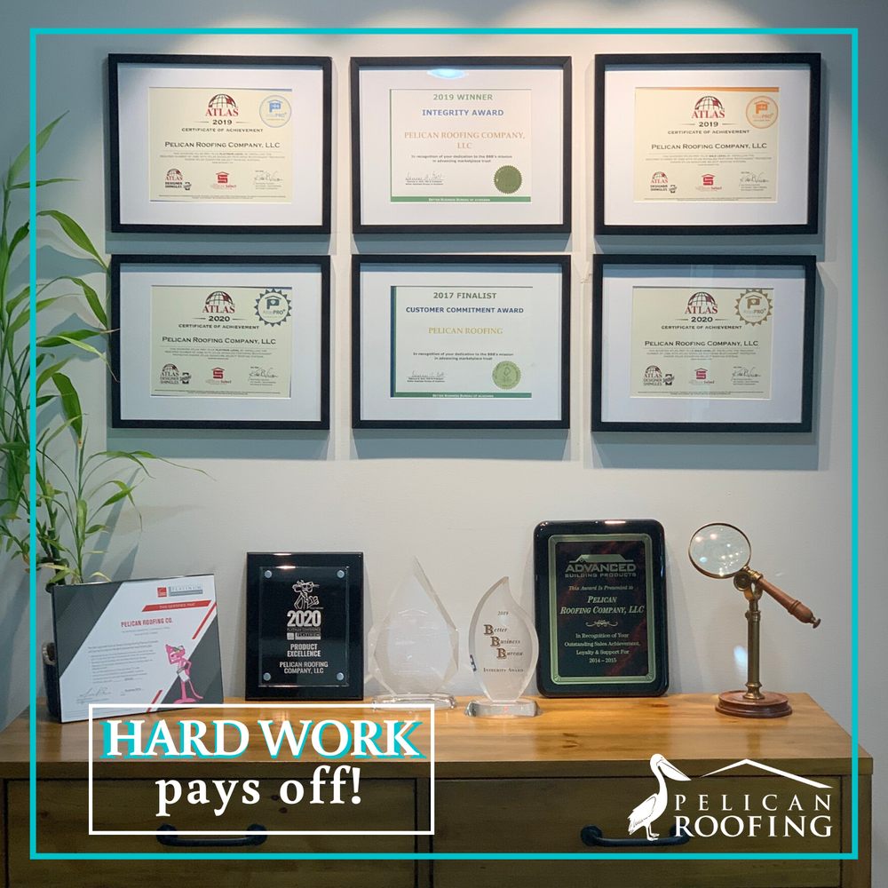 Slide of Pelican Roofing