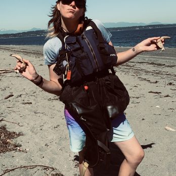 Ballard Kayak - One of our kayak guides found some treasures on the Discovery Park beach during a Discovery Point Kayak Tour. - Rafting/Kayaking Near Me - Seattle, Washington Ballard Kayak - One of our kayak guides found some treasures on the Discovery Park beach during a Discovery Point Kayak Tour. - Rafting/Kayaking Near Me - Seattle, Washington