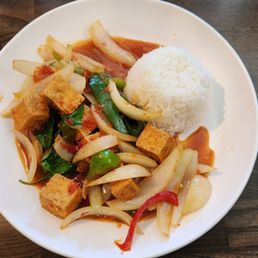 Chili tofu Chili tofu