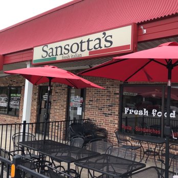 Sansotta's Fresh Italian - tables and umbrellas - Italian Near Me - Marion, Ohio Sansotta's Fresh Italian - tables and umbrellas - Italian Near Me - Marion, Ohio