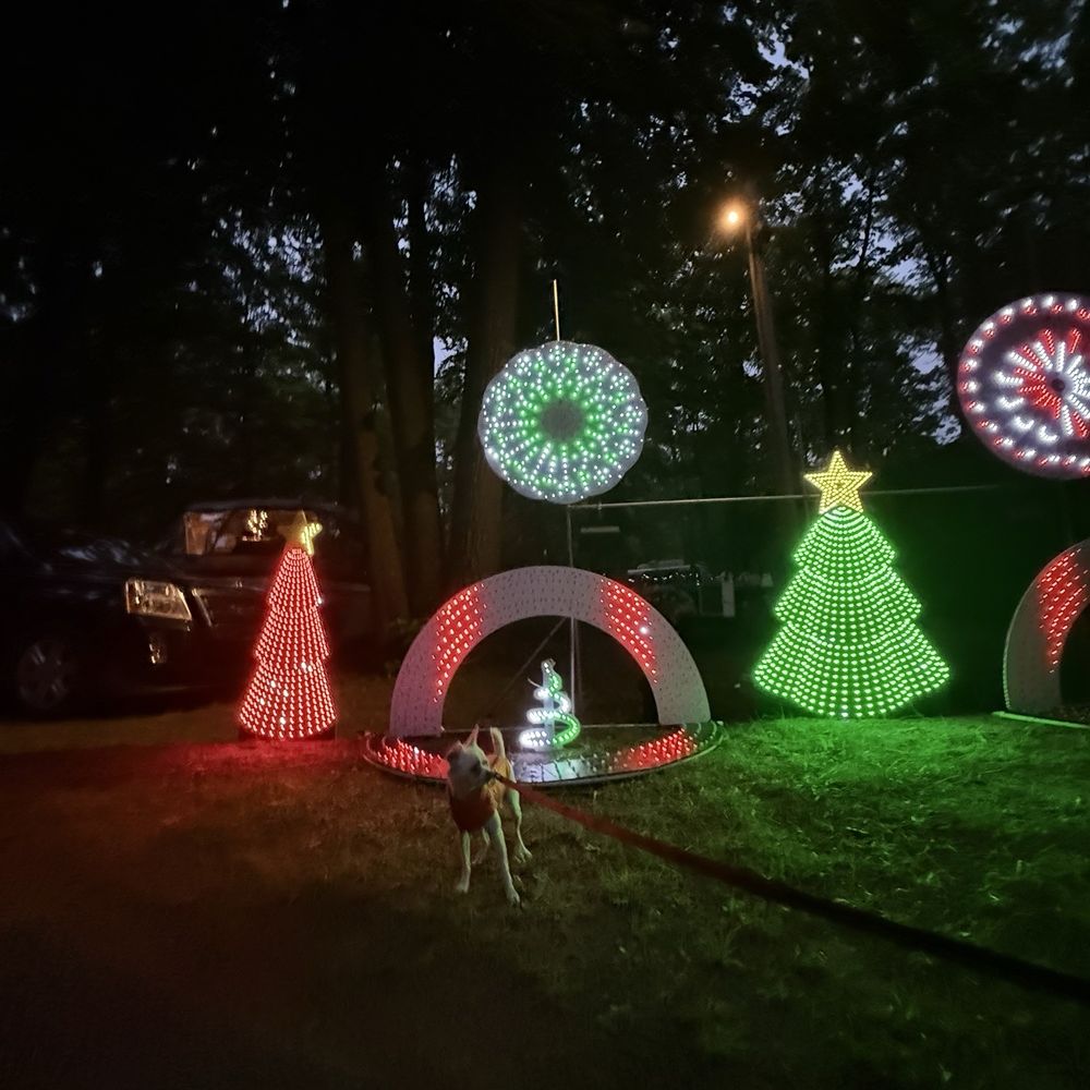 Chain O Lakes Campground - Christmas in July by Xmas light professional camper. - Campgrounds Near Me - Bellaire, Michigan