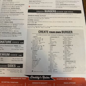 Bad Daddy's Burger Bar - Menu - Burgers Near Me - Charlotte, North Carolina Bad Daddy's Burger Bar - Menu - Burgers Near Me - Charlotte, North Carolina