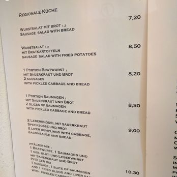 Andreas Stube - Menu - German Near Me - Landstuhl, RP