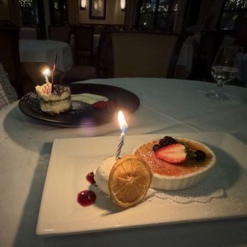 Cafe Sapori - Sweet gesture adding the candles for our anniversary - Italian Near Me - West Palm Beach, Florida