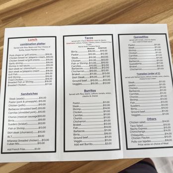 Taco Express - Menu - Breakfast & Brunch Near Me - Summerland Key, Florida Taco Express - Menu - Breakfast & Brunch Near Me - Summerland Key, Florida