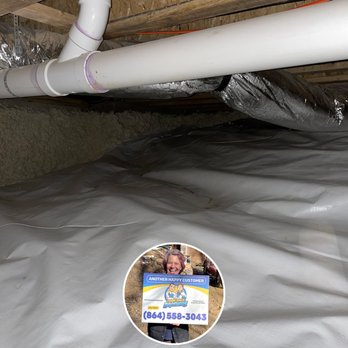 Crawl Space Brothers - Don and Angie Taylor - Flat Rock, NC, 28731 - full crawl space encapsulation, dehumidifier, and spray foam insulation. - Waterproofing Near Me - Greenville, South Carolina Crawl Space Brothers - Don and Angie Taylor - Flat Rock, NC, 28731 - full crawl space encapsulation, dehumidifier, and spray foam insulation. - Waterproofing Near Me - Greenville, South Carolina