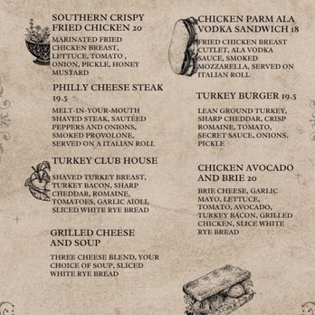 King Rustic - Burgers Menu - Comfort Food Near Me - Toronto, Ontario
