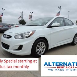 Alternative Rent A Car - Daily prices from $29.95. Weekly prices from $169.95.
