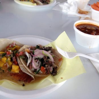 Taco Mesa - Salmon taco and taco alambre - Mexican Near Me - Costa Mesa, California