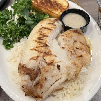 Ocean House Fish Grill - Tilapia with garlic butter sauce - Seafood Near Me - San Dimas, California Ocean House Fish Grill - Tilapia with garlic butter sauce - Seafood Near Me - San Dimas, California