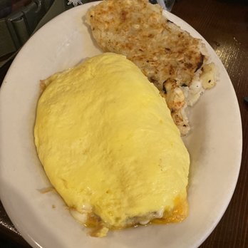 The Griddle Cafe - Cheese egg and bacon omelette with hashbrowns - Breakfast & Brunch Near Me - Los Angeles, California The Griddle Cafe - Cheese egg and bacon omelette with hashbrowns - Breakfast & Brunch Near Me - Los Angeles, California