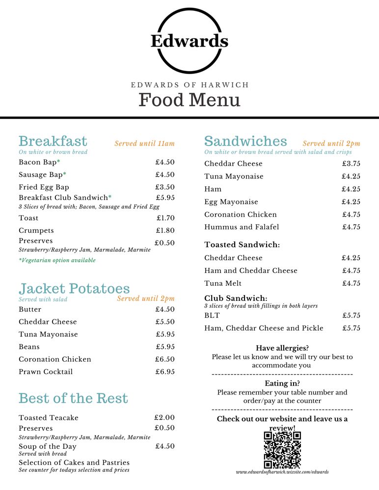 EDWARDS OF HARWICH 469 Main Road, Harwich, Essex, United Kingdom Yelp