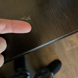 Plastic I found in my teeth from my coffee