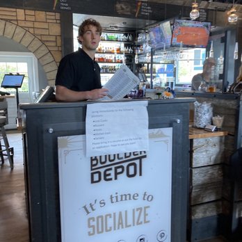 Roadhouse Boulder Depot - Hostess stand - New American Near Me - Boulder, Colorado