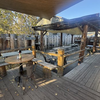 Stanley Baking Co - Patio seating - Bakeries Near Me - Stanley, Idaho Stanley Baking Co - Patio seating - Bakeries Near Me - Stanley, Idaho