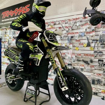 The Hobby Garage - Dirt bike & rider $600 - Toy Stores Near Me - Scottsdale, Arizona