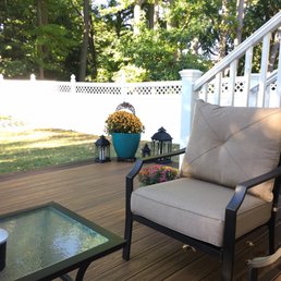 Love our Finished deck with new furniture