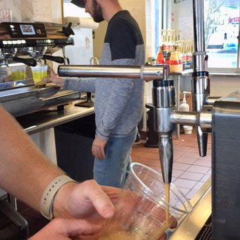 Yellowhammer Coffee - Nitro brew in action - Coffee & Tea Near Me - Mobile, Alabama Yellowhammer Coffee - Nitro brew in action - Coffee & Tea Near Me - Mobile, Alabama