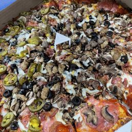 Abby's Special add bacon and half jalapeños @ Abby's delivery in Junction City, OR.