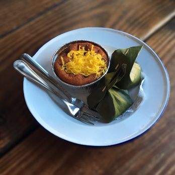 Khao Nom - Taro custard ($3) and coconut with sugar palm ( $2) @lingeats_ - Desserts Near Me - Elmhurst, New York