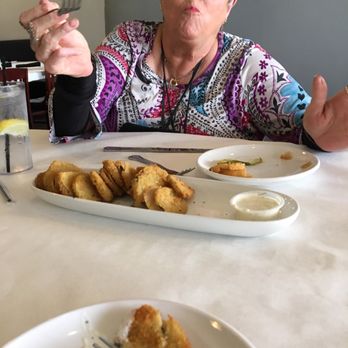 Harborside - Excellent hand battered fried pickles! Yummy!! - Seafood Near Me - Winter Haven, Florida Harborside - Excellent hand battered fried pickles! Yummy!! - Seafood Near Me - Winter Haven, Florida