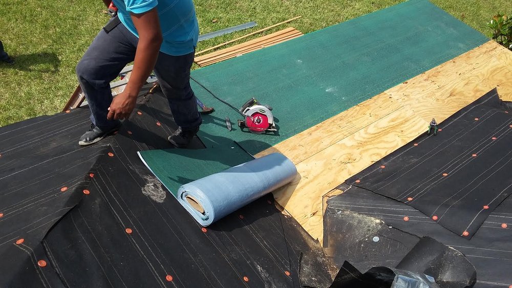 Slide of RE Roof Construction