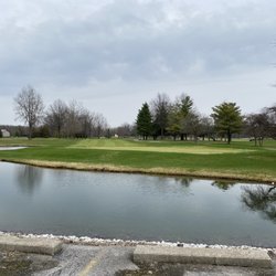 Overlooking 9th Green from the Parking Lot