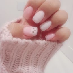 Korilakkuma pink inspired nails Korilakkuma pink inspired nails