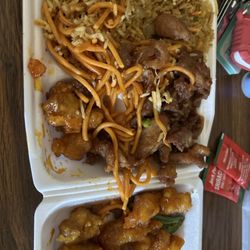 Panda Wok - Orange chicken/ jalapeno chicken