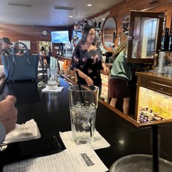 Pasquini's Fine Italian Food - Bartenders and main bar..