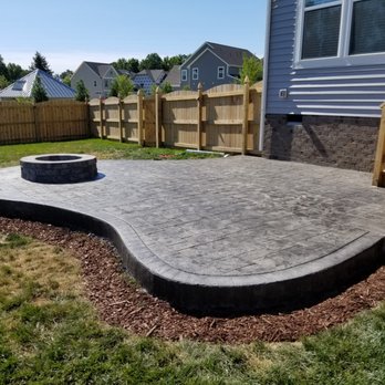 JM Concrete & Construction - Stamped Concrete Charcoal color - Masonry/Concrete Near Me JM Concrete & Construction - Stamped Concrete Charcoal color - Masonry/Concrete Near Me