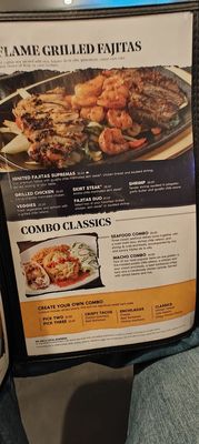 Menu photo 2 El Torito Milpitas, CA