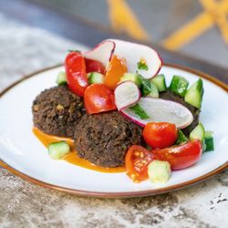 Bacari W 3rd - Green Falafel - Dinner Tapas