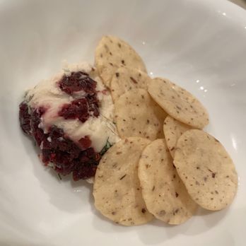 Yvonne's Vegan Kitchen - Vegan goatless cheese with cranberry and dill - my absolute fave!!!!!! - Desserts Near Me - Pasadena, California