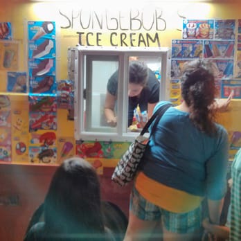 Sponge Bob Ice Cream Truck - Sometimes theres a line! But its worth it. - Ice Cream & Frozen Yogurt Near Me Sponge Bob Ice Cream Truck - Sometimes theres a line! But its worth it. - Ice Cream & Frozen Yogurt Near Me