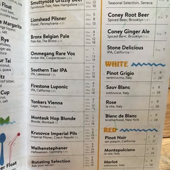 Bareburger - Rye - Drink menu - New American Near Me - Rye, New York