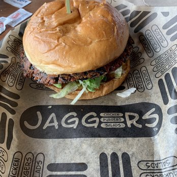 Jaggers - Black bean burger! - Burgers Near Me - Noblesville, Indiana Jaggers - Black bean burger! - Burgers Near Me - Noblesville, Indiana