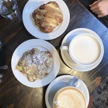 Thorough Bread & Pastry - Almond Croissant (bottom) and Bam Ham and Ham & Cheese Croissant - Sandwiches Near Me - San Francisco, California Thorough Bread & Pastry - Almond Croissant (bottom) and Bam Ham and Ham & Cheese Croissant - Sandwiches Near Me - San Francisco, California