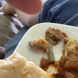 Aangan Indian Restaurant - Bones and grizzle of goat.