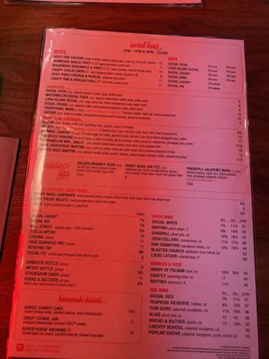 Menu photo 1 Browns SocialHouse Ottawa, ON