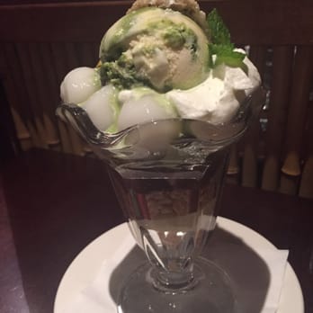Cha-An - Really interesting green tea parfait with lots of things going on - Japanese Near Me - New York, New York
