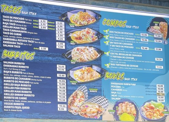 Menu photo 4 Ensenada's Surf N Turf Grill Hermosa Beach, CA Menu photo 4 Ensenada's Surf N Turf Grill Hermosa Beach, CA