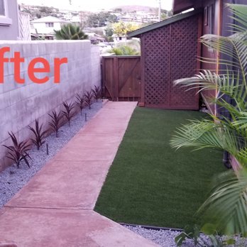 SYNLawn Hawaii - Side yard - Artificial Turf Near Me - Honolulu, Hawaii SYNLawn Hawaii - Side yard - Artificial Turf Near Me - Honolulu, Hawaii