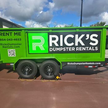 Rick's Dumpster Rentals - Dumpster Rental Near Me - Fort Lauderdale, Florida Rick's Dumpster Rentals - Dumpster Rental Near Me - Fort Lauderdale, Florida