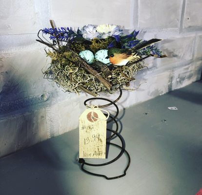 Photo of Wood & Cotton - Martinsville, IN, US. Handcrafted super cute spring decor made by my amazing Aunt Jean