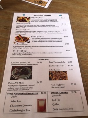 Menu photo 4 Tiwa Kitchen Restaurant Taos Pueblo, NM Menu photo 4 Tiwa Kitchen Restaurant Taos Pueblo, NM